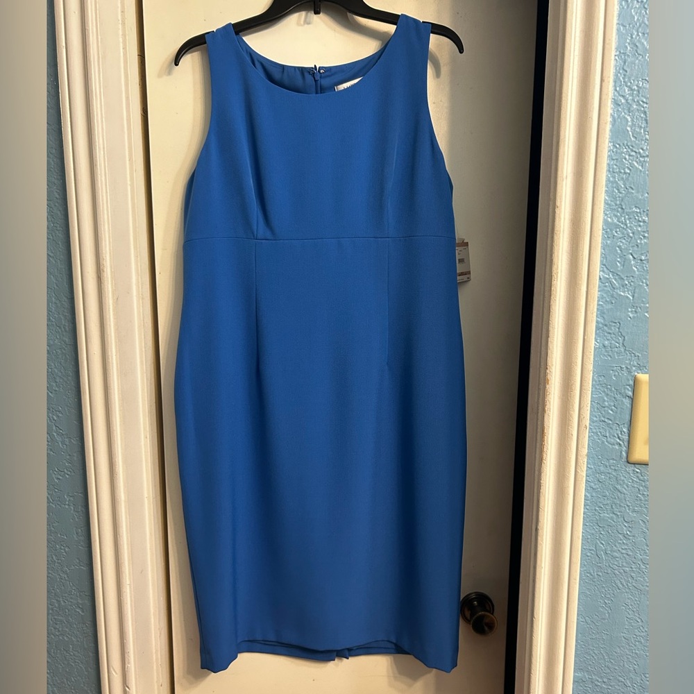 Women’s NWT Kasper blue dress; size 12